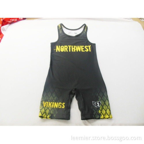 New Arrival Cheap Custom Wrestling Singlets
